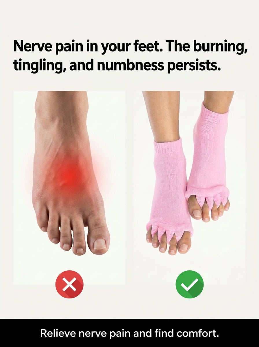 MoveToe™ Foot Alignment Socks