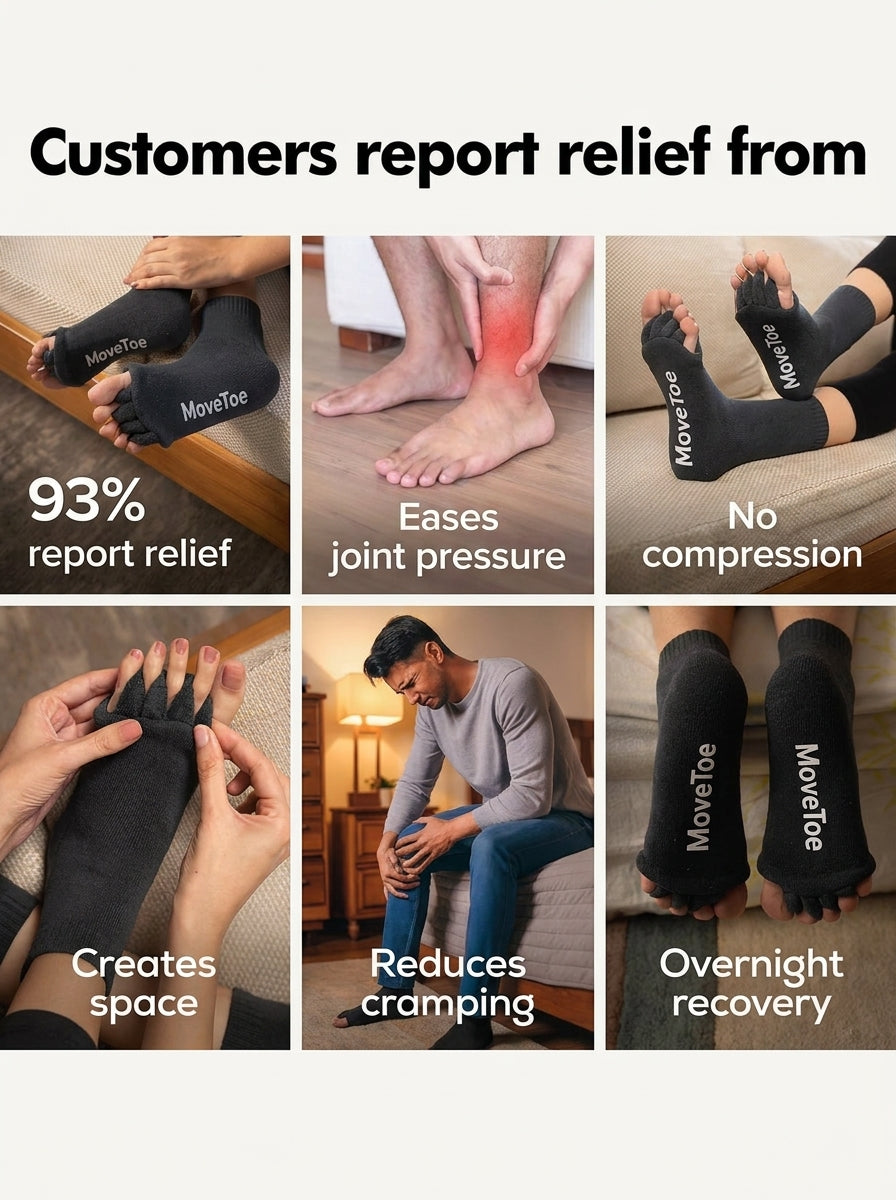 MoveToe™ Foot Alignment Socks