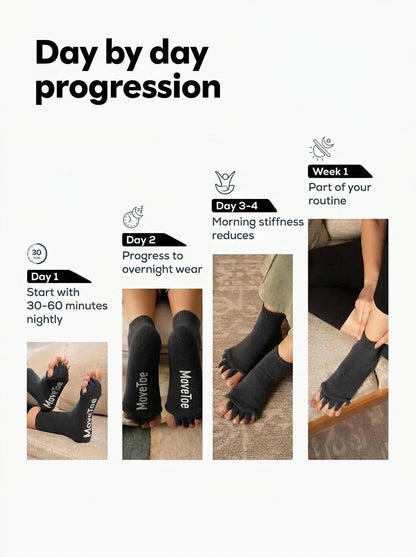 MoveToe™ Foot Alignment Socks